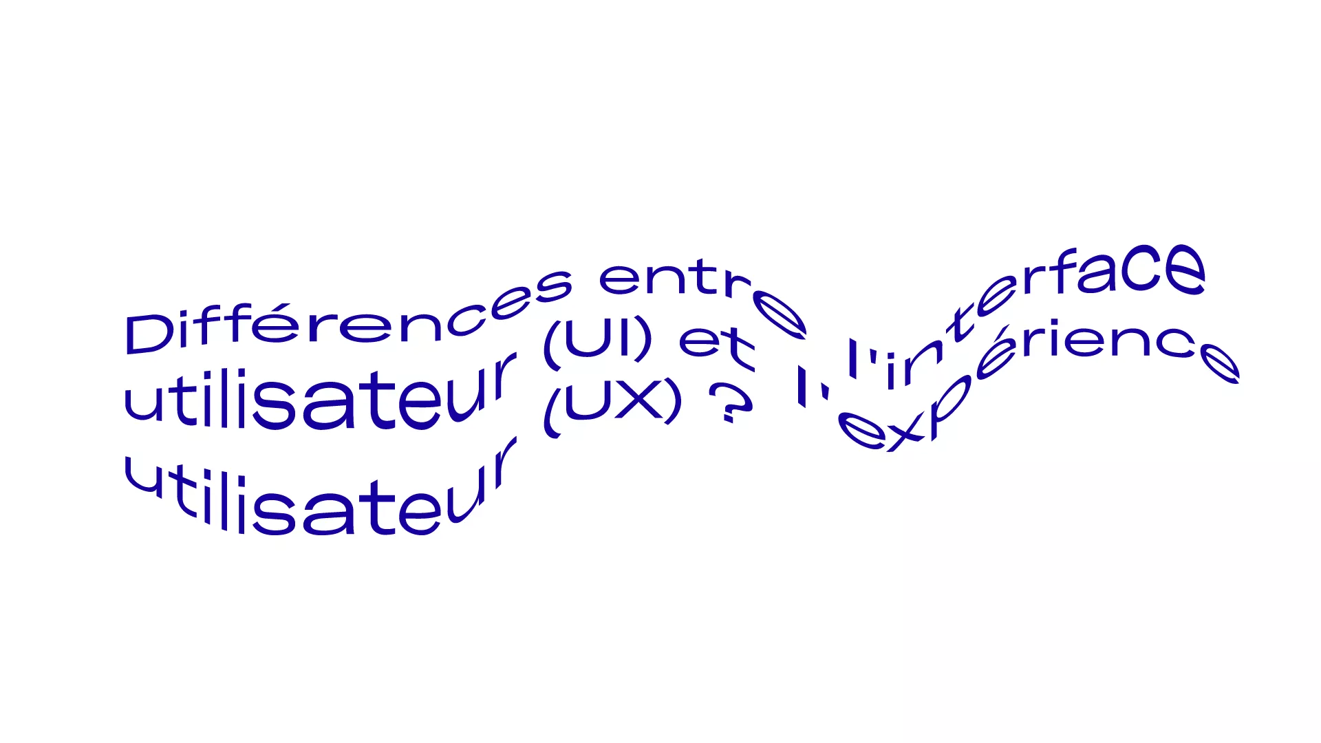 Différences entre l'interface utilisateur (UI) et l'expérience utilisateur (UX) ?