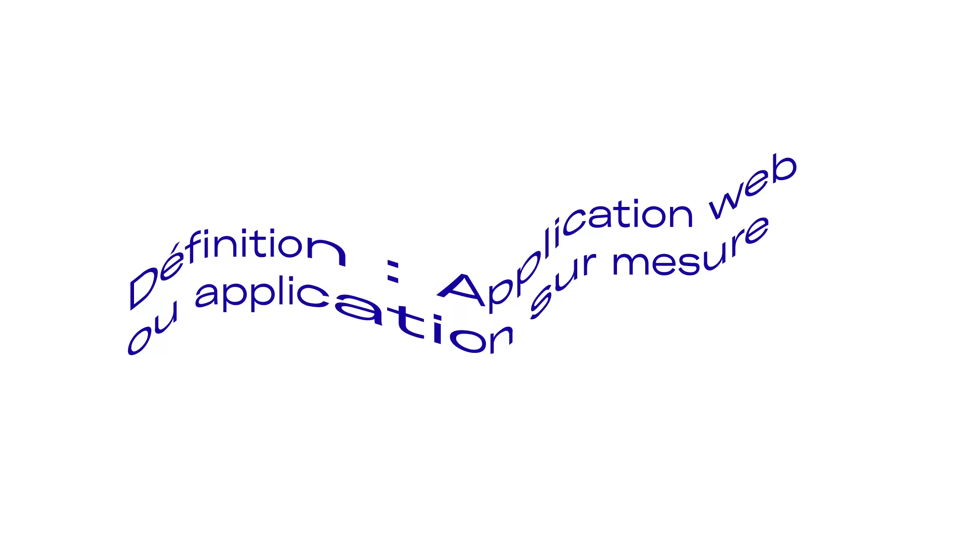 Définition : Application web ou application sur mesure