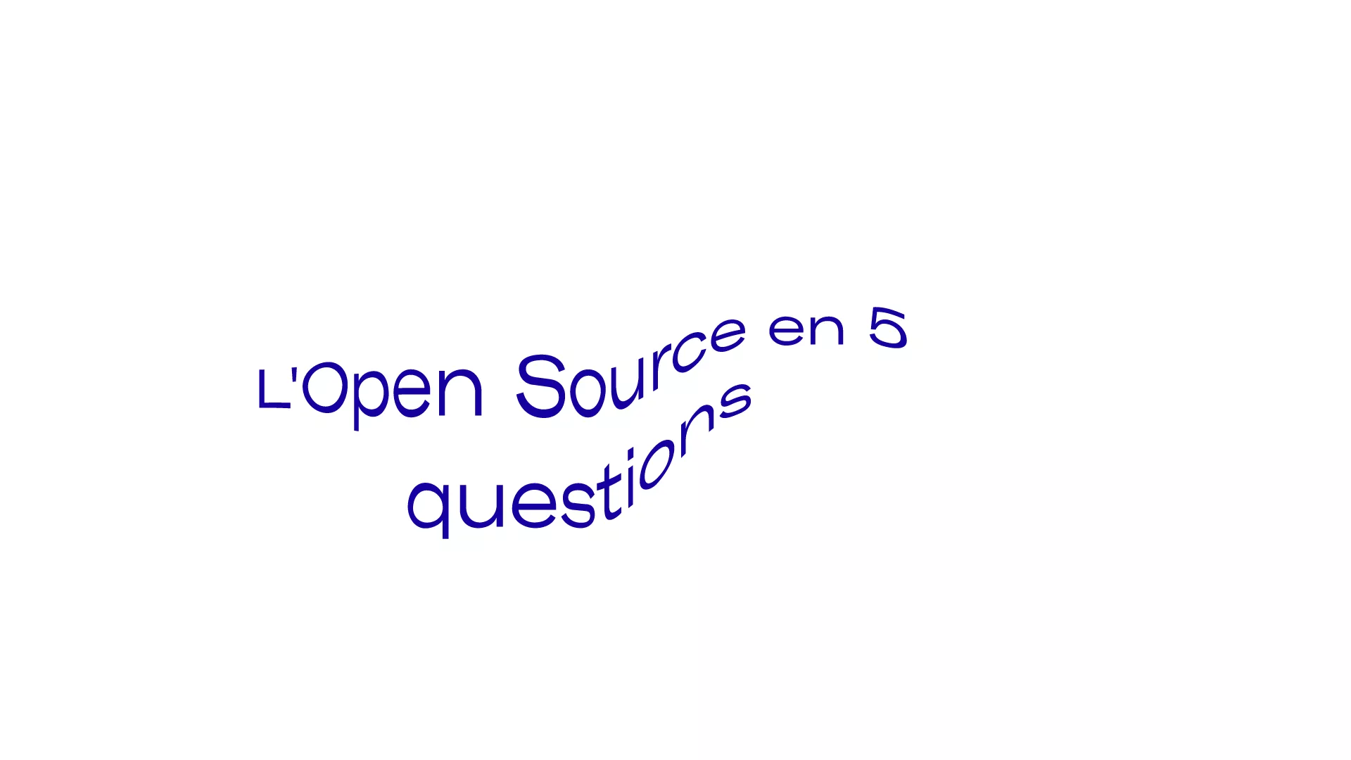 L'Open Source en 5 questions