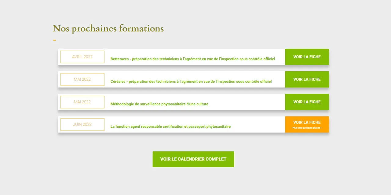 ASFIS - Organisme de formation sur les métiers de la filière semences et plants 11